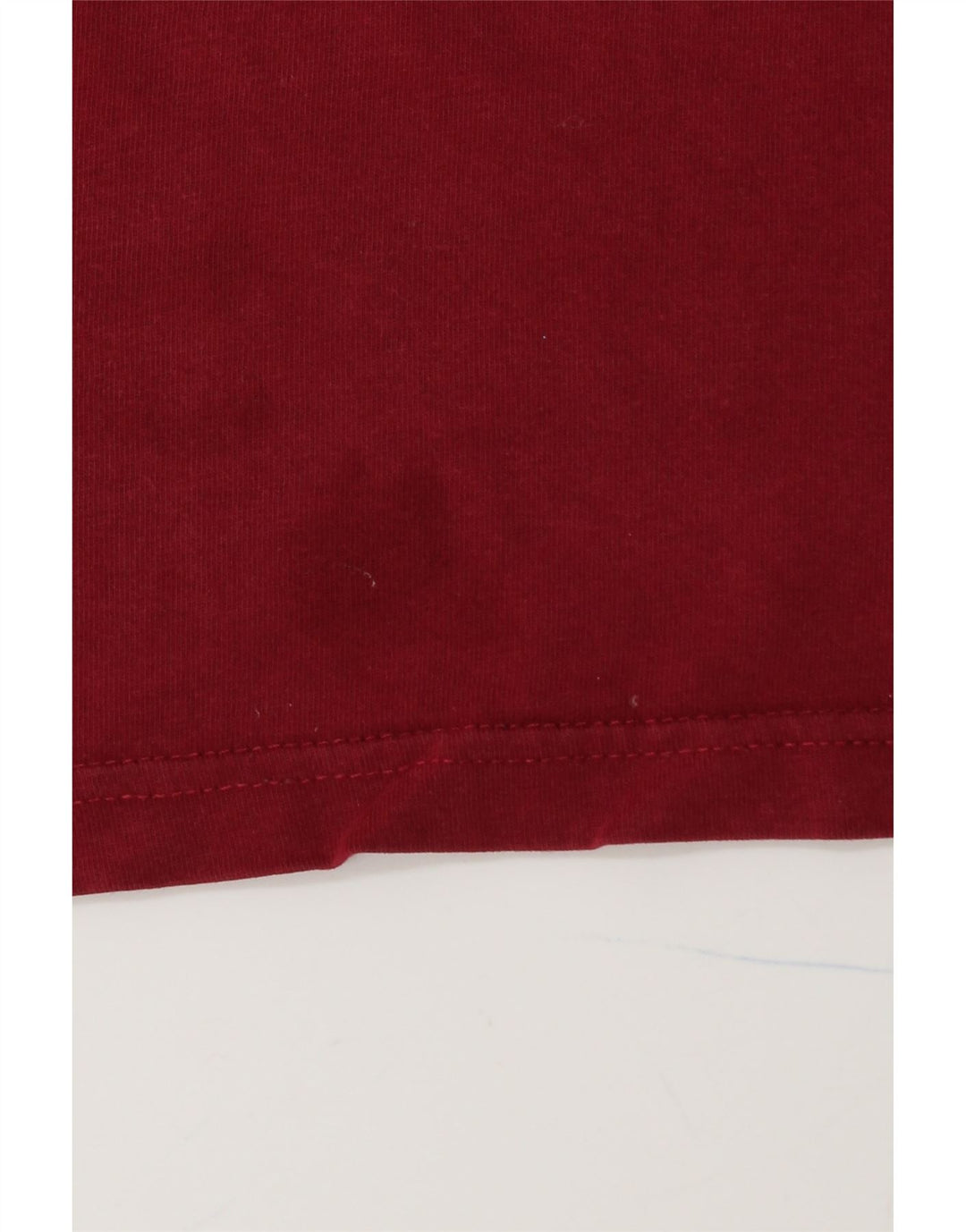 ELLESSE Herren Grafik-T-Shirt-Oberteil aus mittelroter Baumwolle