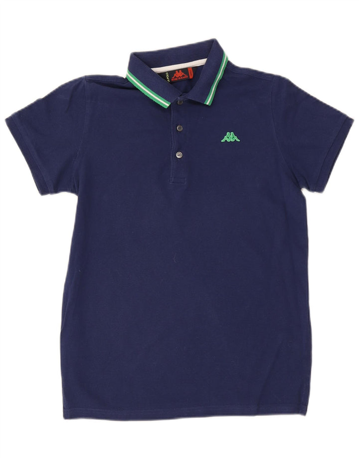 Kappa Herren-Poloshirt, klein, marineblau, Baumwolle