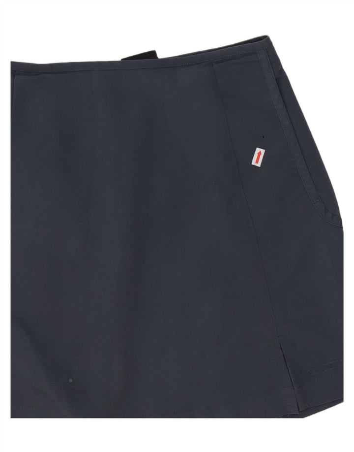 LOTTO Womens Mini Skirt UK 14 Medium W30 Grey Polyester Vintage Lotto and Second-Hand Lotto from Messina Hembry 