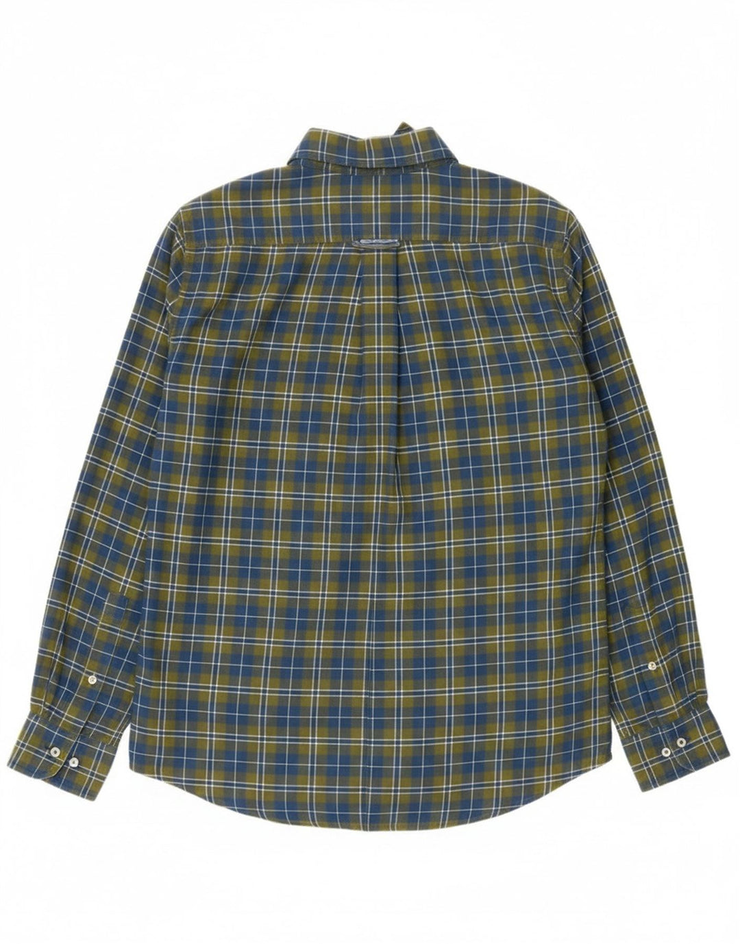 Murphy & Nye Herren-Sailmakers-Flanellhemd, groß, grün kariert, Baumwolle