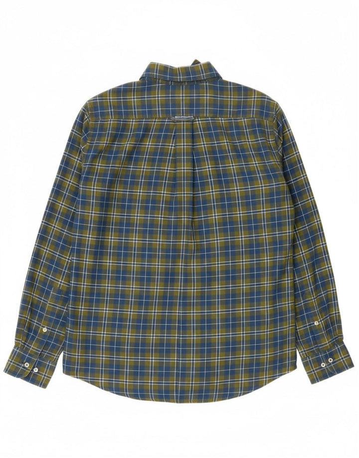 Murphy & Nye Herren-Sailmakers-Flanellhemd, groß, grün kariert, Baumwolle