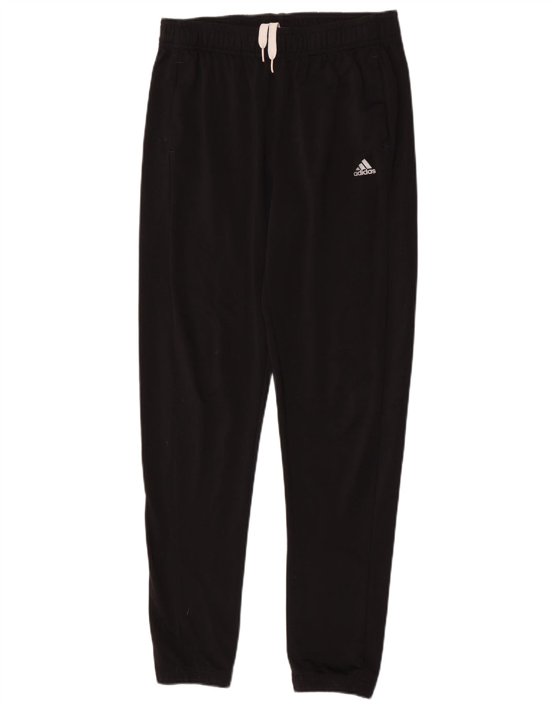 Adidas Jungen-Trainingshose, Jogginghose, 13–14 Jahre, schwarzes Polyester