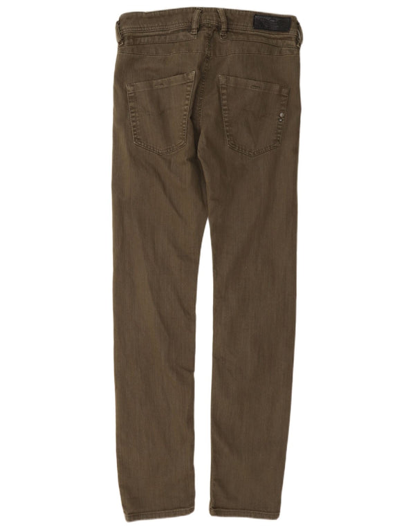 Diesel Herren Belther Slim Tapered Freizeithose W29 L32 Khaki Baumwolle