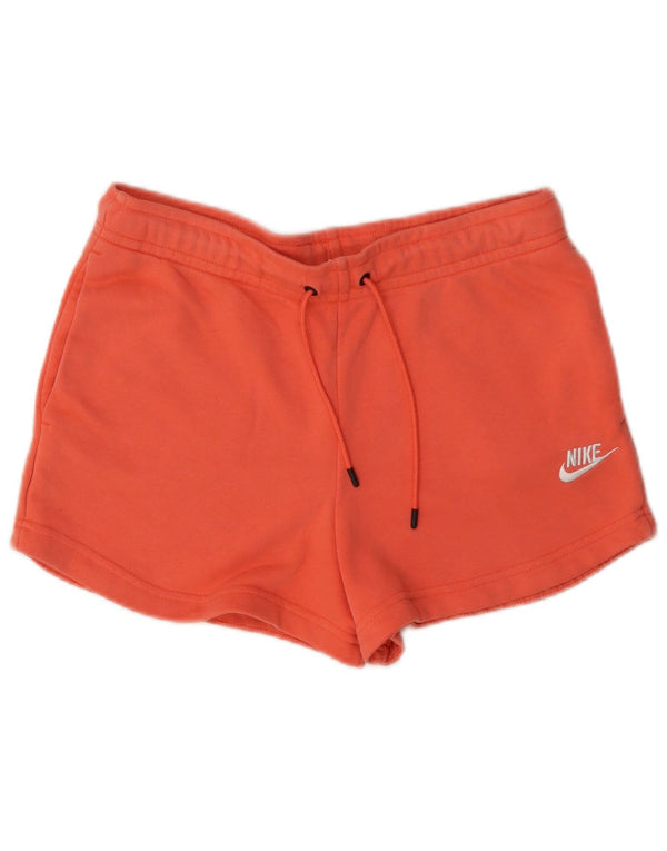 Nike Damen Sportshorts UK 10 Small Rosa Baumwolle