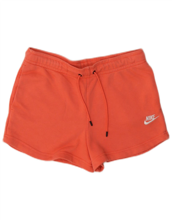 Nike Damen Sportshorts UK 10 Small Rosa Baumwolle