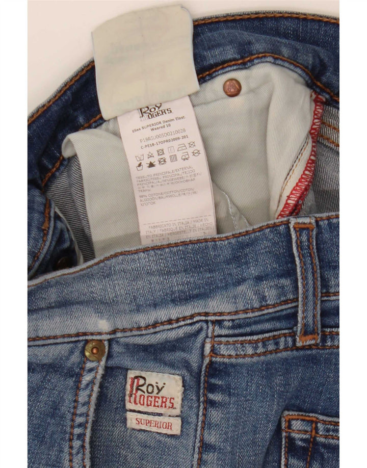 Roy Rogers Damen Slim Jeans W31 L26 Blaue Baumwolle