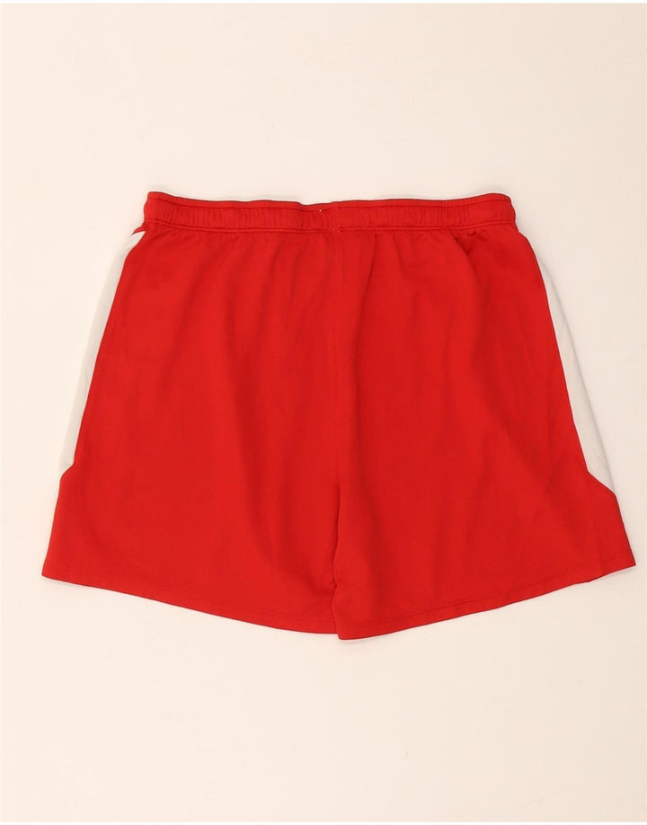 Under Armour Herren-Sportshorts aus mittelrotem Colourblock-Polyester