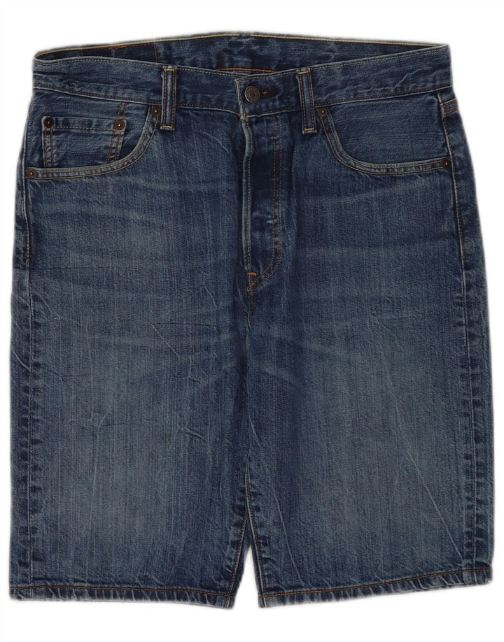 Levi's Herren 501 Denim Shorts W30 mittelblaue Baumwolle