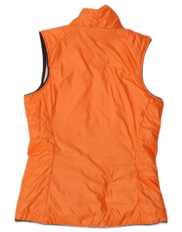 Nike Damen Wendeweste UK 10 Small Orange Polyester