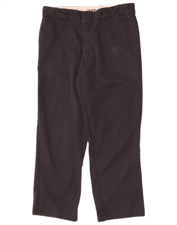 Dickies Herren gerade Chinohose W34 L29 Schwarz