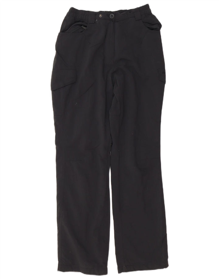 Gerade Cargohose für Damen von Rohan, Größe S, W27, L30, Schwarz, Polyamid