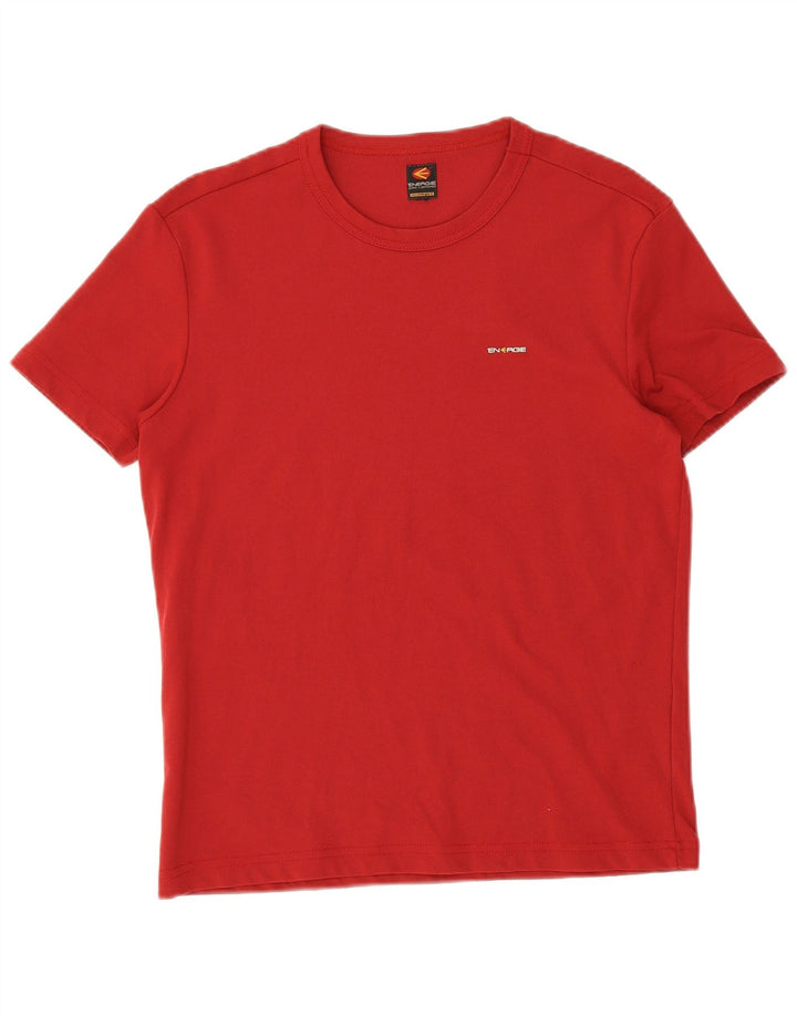 ENERGIE Damen T-Shirt Top UK 16 Large Rot
