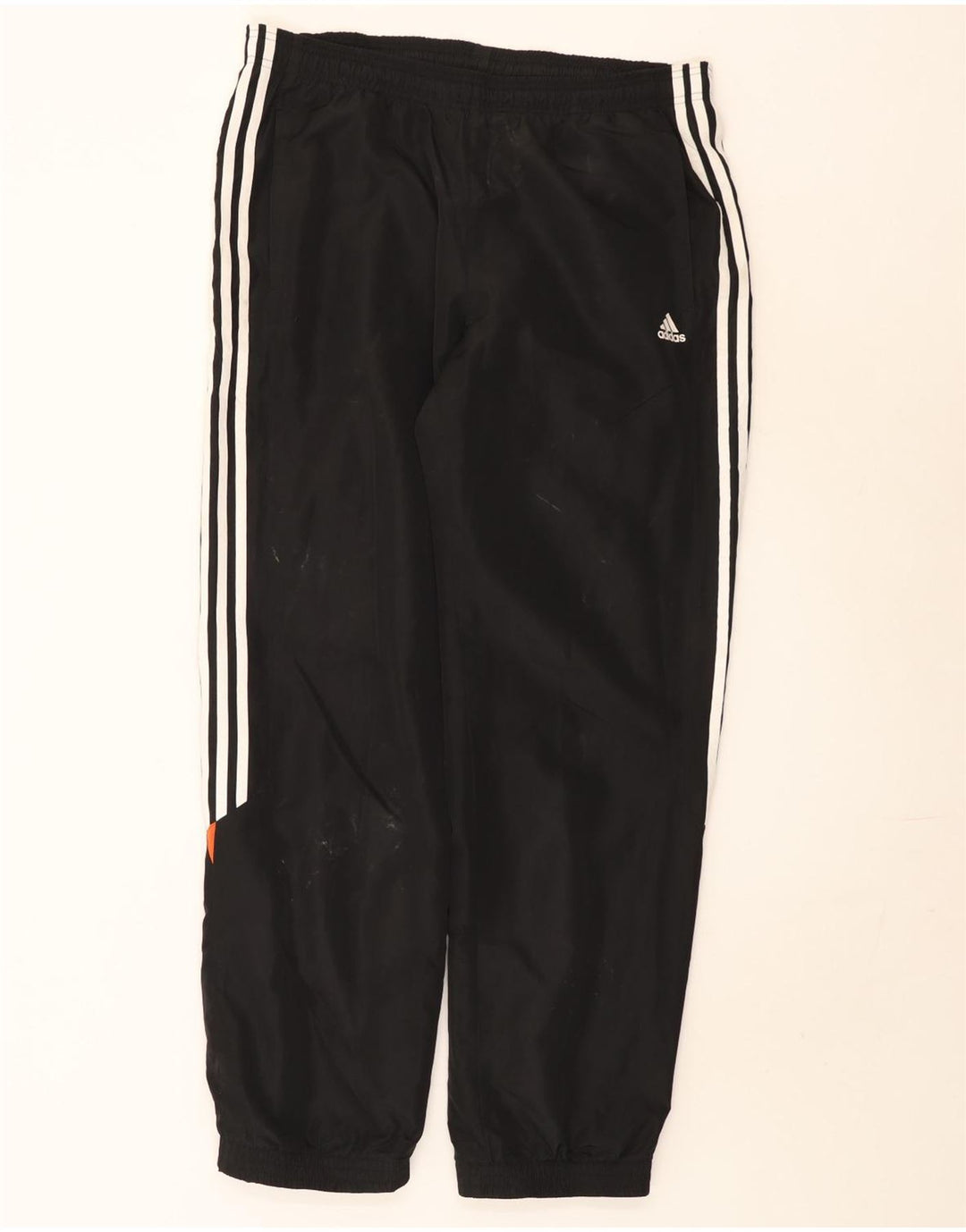 Adidas Herren-Trainingshose, Jogginghose, groß, schwarzes Farbblock-Polyester