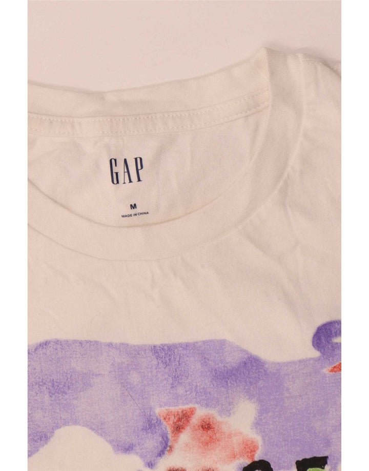 Gap Herren-T-Shirt mit Grafik, mittelweiße Baumwolle