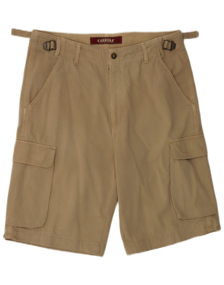 Carrera Herren Cargoshorts IT 50 Large W34 Beige Baumwolle