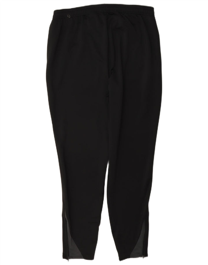Nike Herren Dri Fit Slim-Trainingshose, groß, schwarzes Farbblock-Polyester