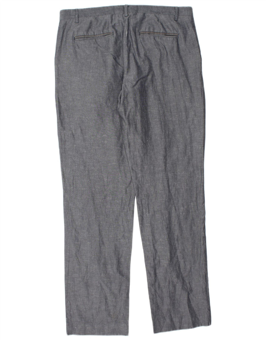 TED BAKER Gerade Chinohose für Herren, W34, L32, Blau, Baumwolle