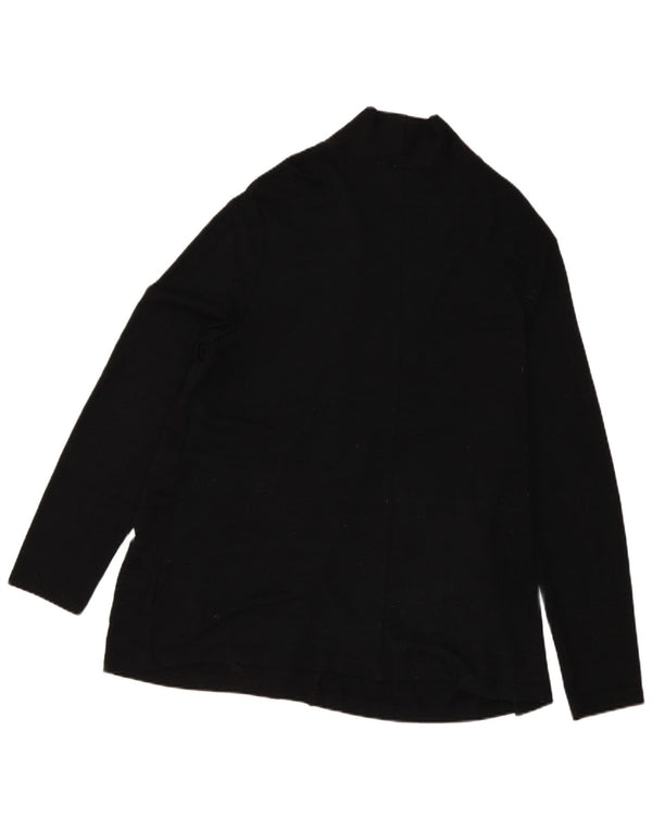 Gap Damen-Strickjacke, übergroß, offen, Gr. 18, XL, Schwarz, Polyester