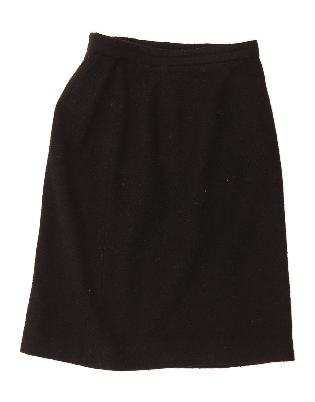 VINTAGE Womens A-Line Skirt W30 Medium Black Vintage Vintage and Second-Hand Vintage from Messina Hembry 