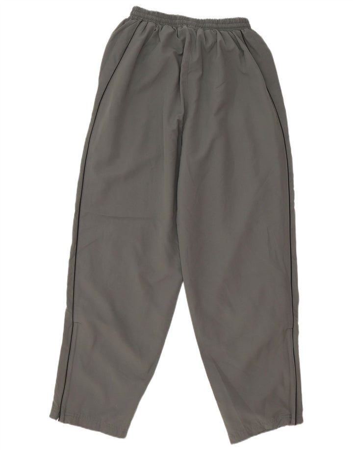 Umbro Herren-Trainingshose mit Grafik, mittelgraues Polyester
