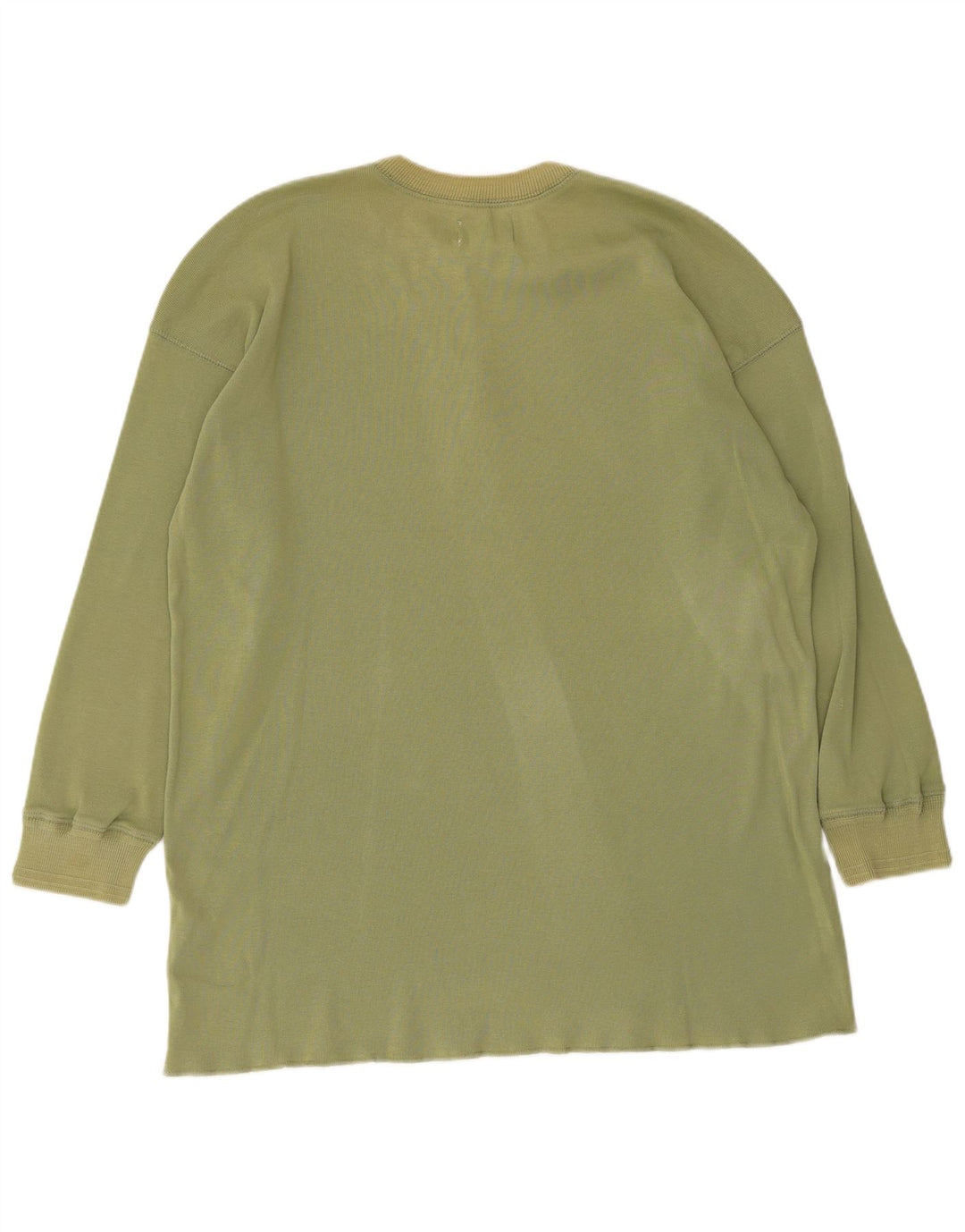 Repeat Herren-Oberteil, langärmelig, groß, Khaki, Baumwolle