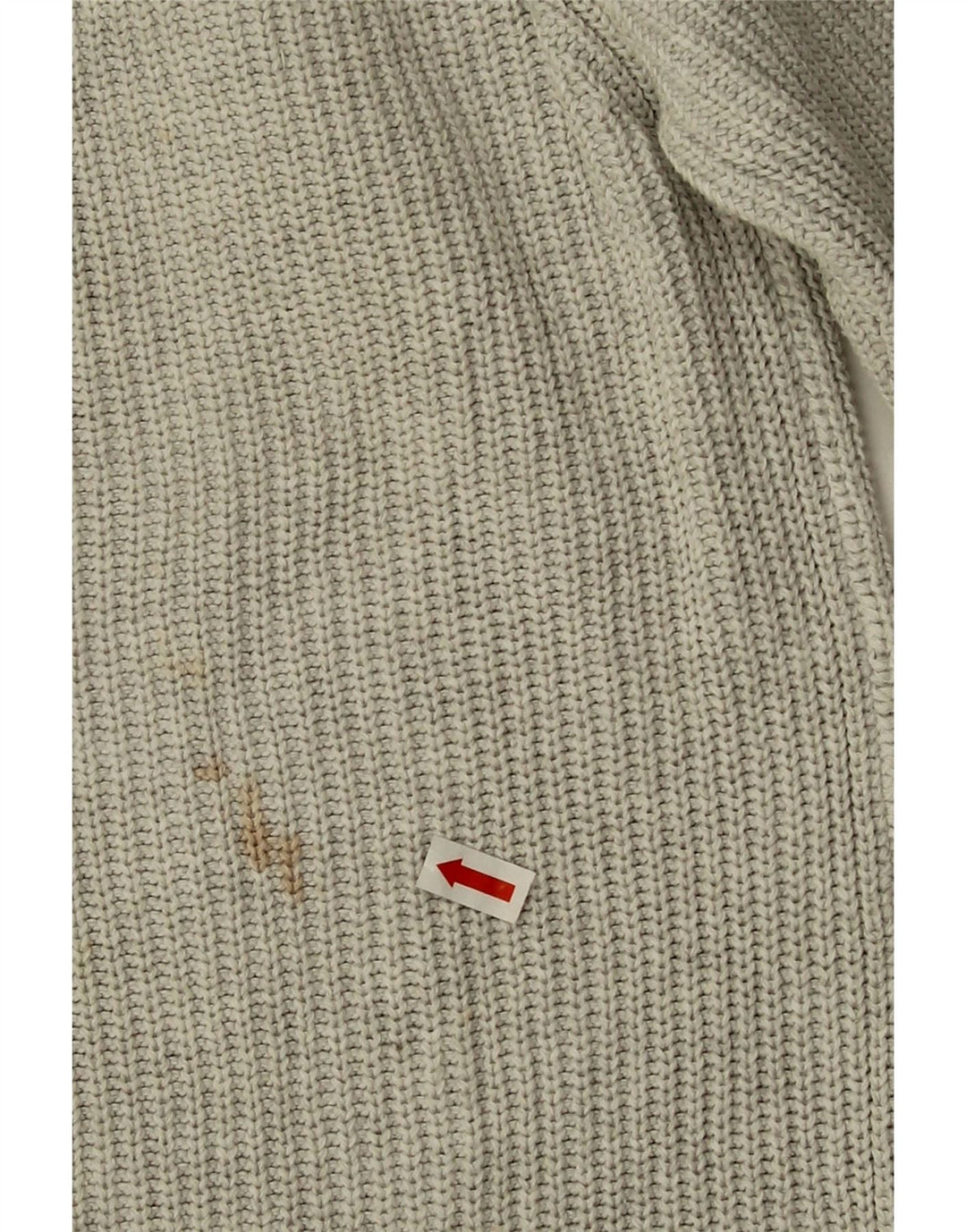 Zara Herren-Pullover mit U-Boot-Ausschnitt, mittelgrau