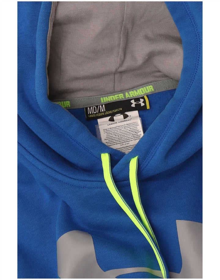 Under Armour Herren-Kapuzenpullover mit Grafik, mittelblaue Baumwolle