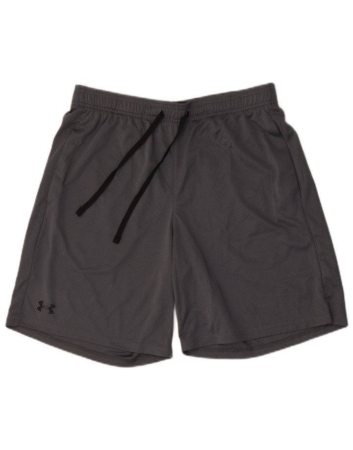 Under Armour Herren-Sportshorts, großes graues Polyester