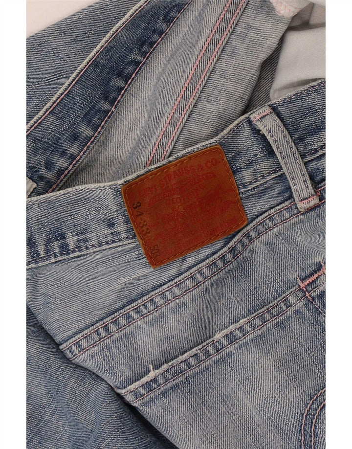 Levi's Herren 503 Straight Jeans W34 L33 Blau