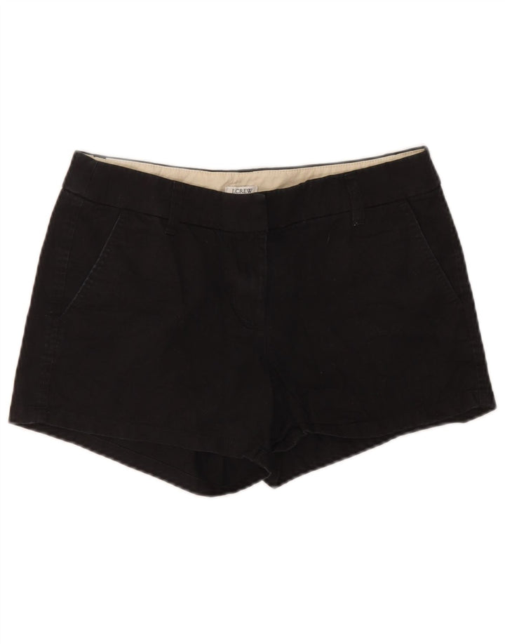 J. Crew Damen Chinoshorts US 4 Small W27 Schwarze Baumwolle