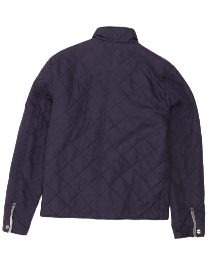 ZARA Herren Steppjacke UK 36 Small Marineblau