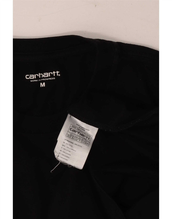 Carhartt Herren T-Shirt Top Mittelschwarze Baumwolle