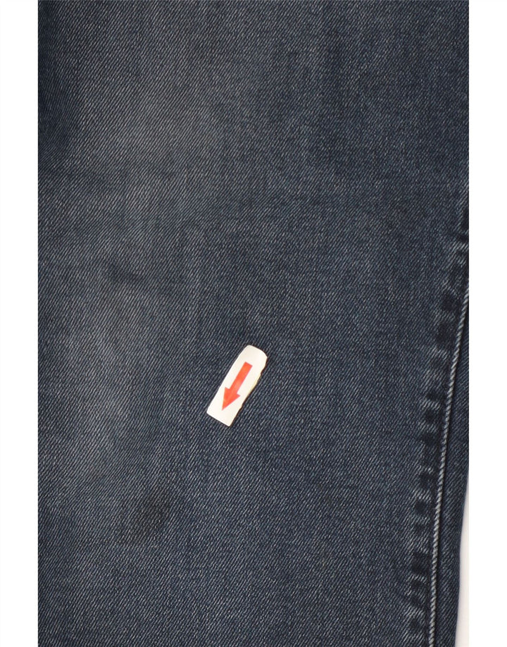 Levi's Herren Slim Jeans W34 L34 Marineblaue Baumwolle