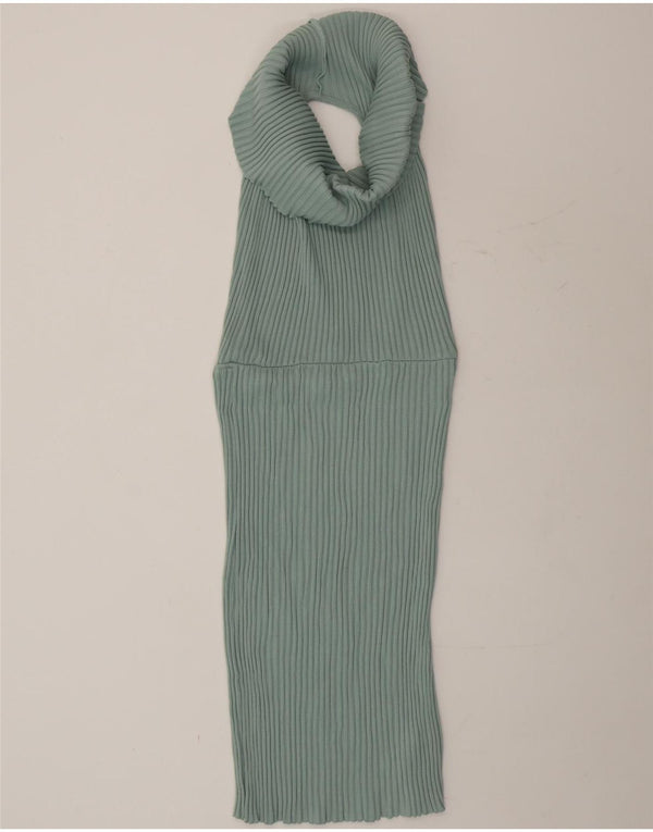Ärmelloses, figurbetontes Damenkleid von Zara, Gr. 44, Größe L, Grün, Baumwolle