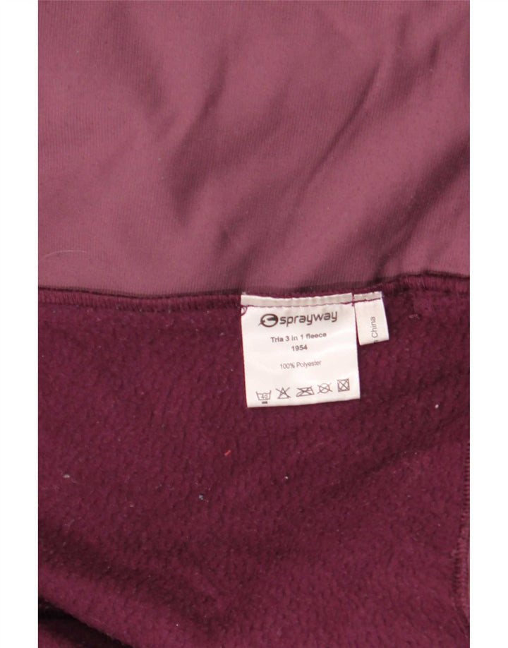 Sprayway Damen-Windbreakerjacke mit Kapuze, UK 14, Größe L, Kastanienbraun, Polyester