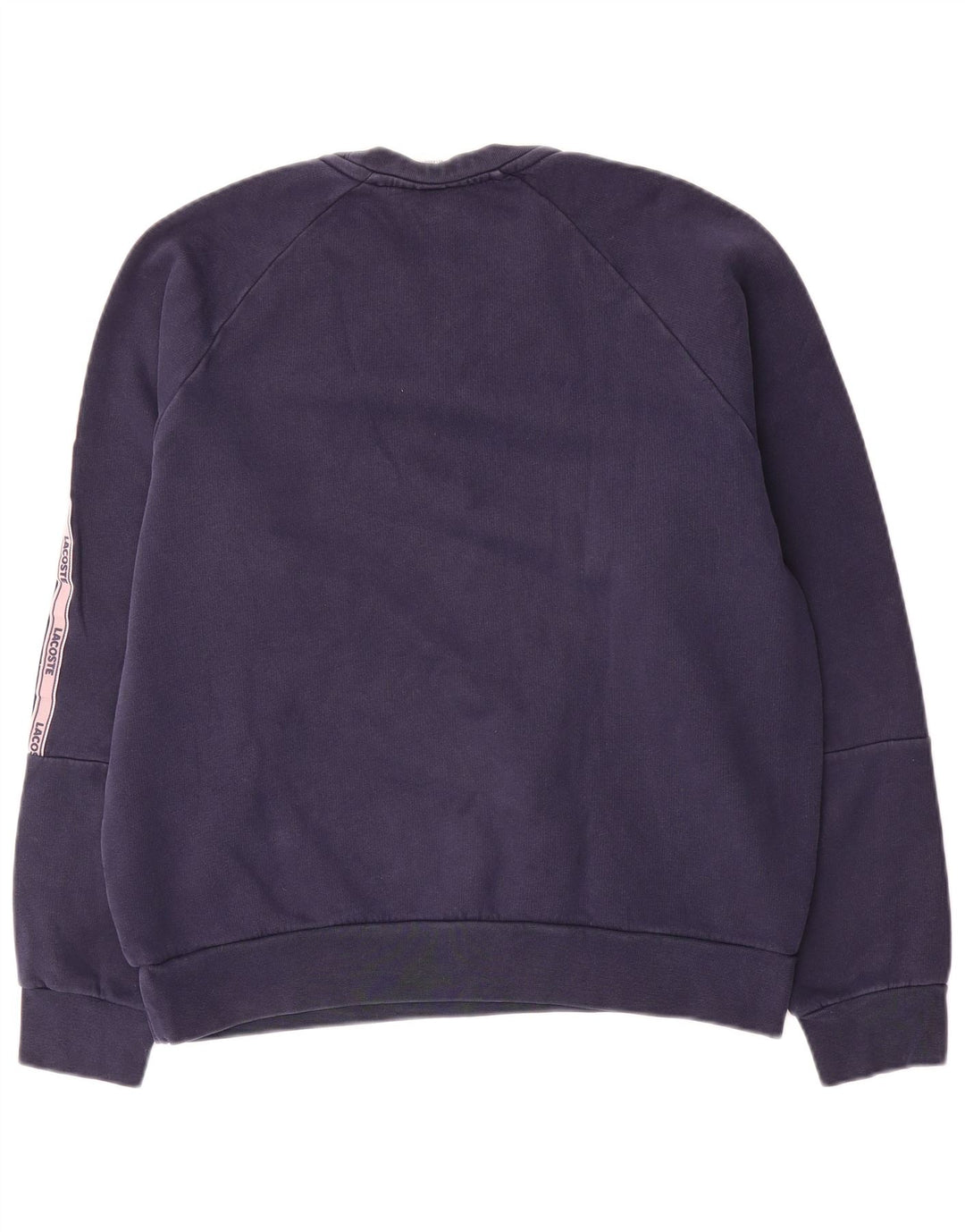 Lacoste Herren-Sweatshirt mit Grafik, Größe 4, mittelgroß, Marineblau, Farbblock