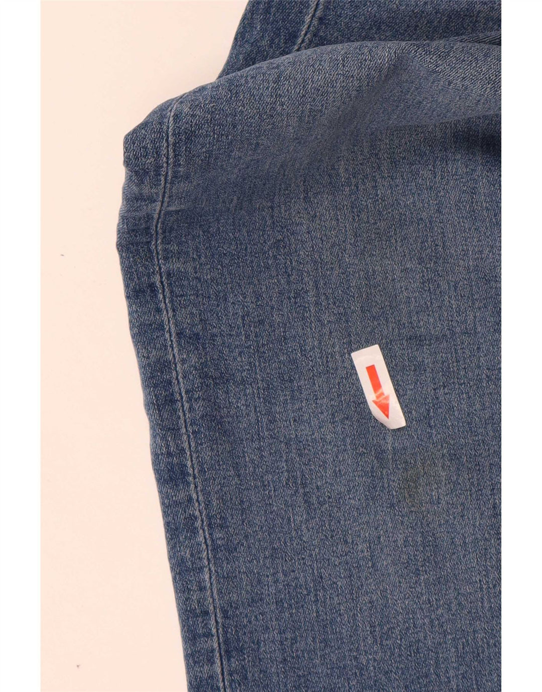 Marks & Spencer Damen Straight Jeans UK 12 Medium W30 L29 Blaue Baumwolle
