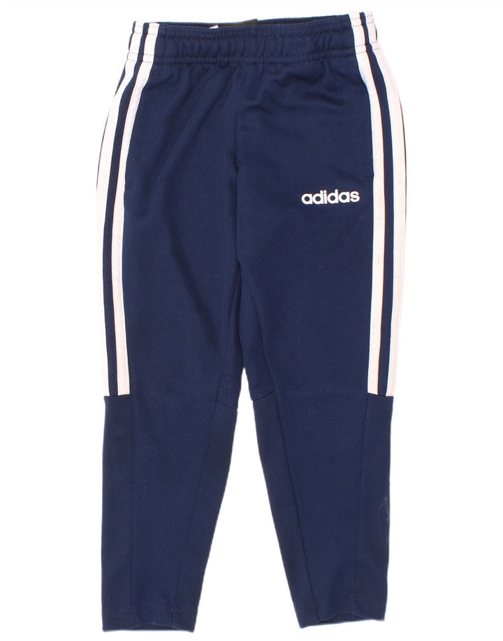Adidas Climalite-Trainingshose für Jungen, 3–4 Jahre, marineblaues Polyester