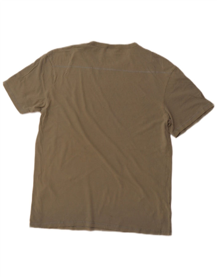 JACK & JONES Herren T-Shirt Top Large Khaki Baumwolle