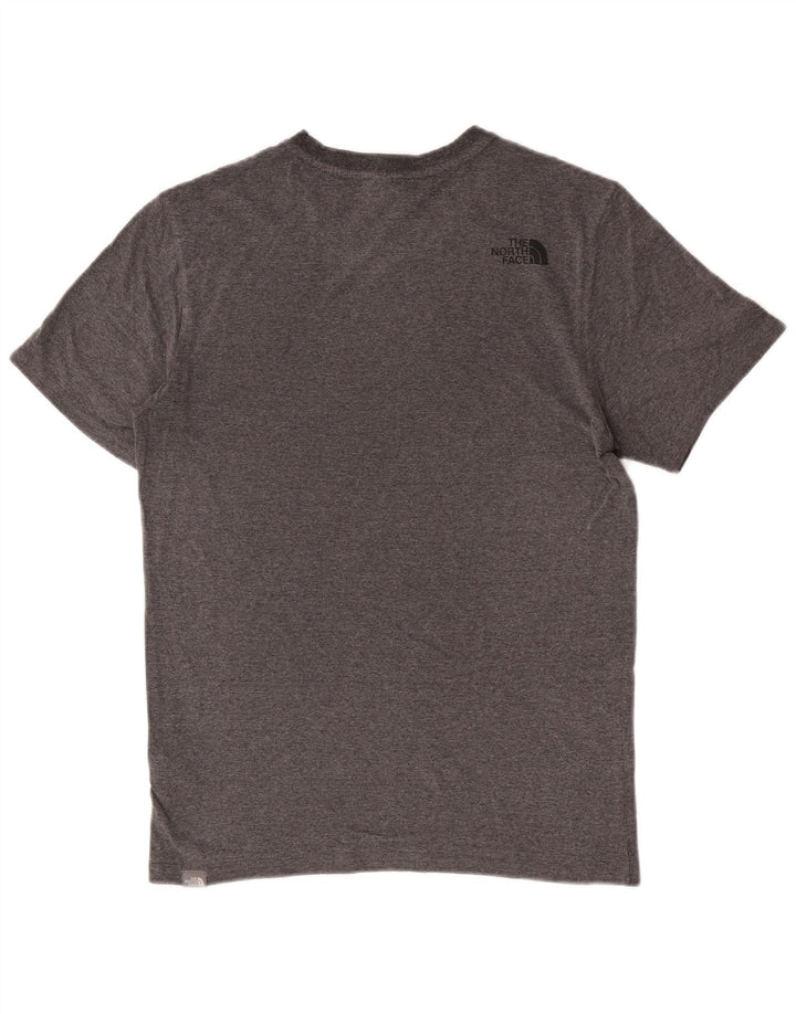 The North Face Herren T-Shirt Top Small Grau Baumwolle