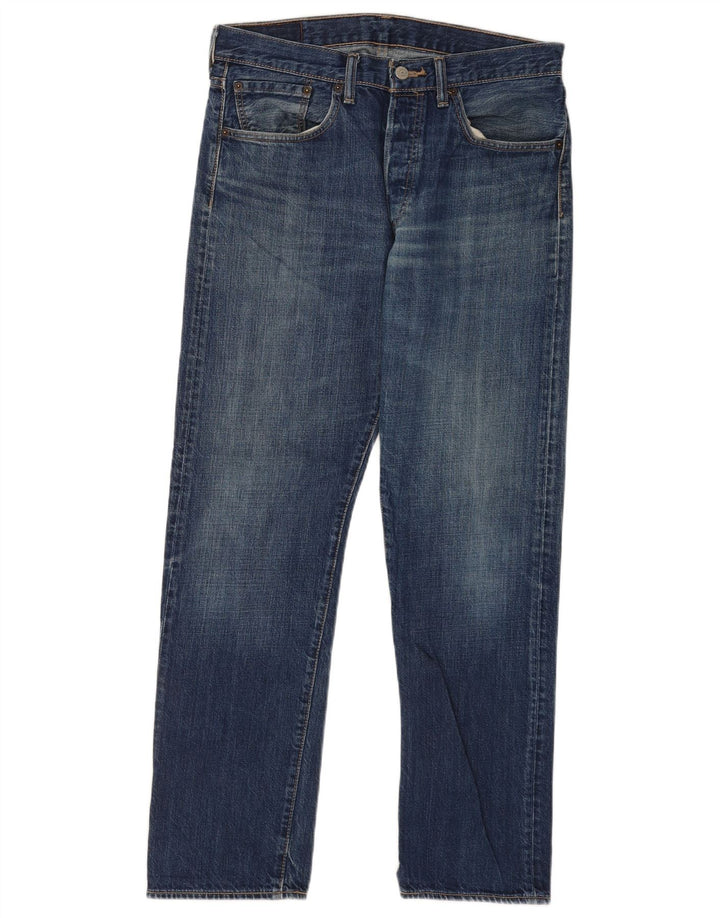 Levi's Herren 501 Straight Jeans W32 L30 Blau