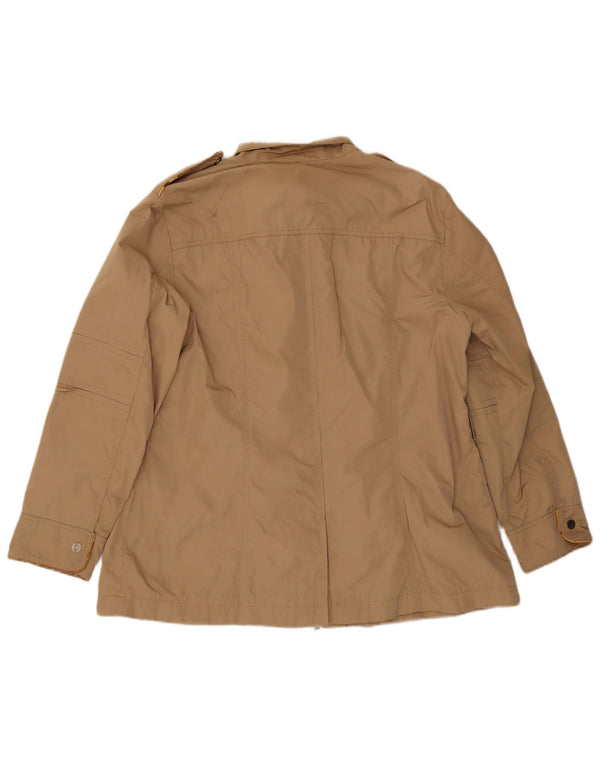 LUISA SPAGNOLI Damen Militärjacke IT 50 XL Beige Polyester