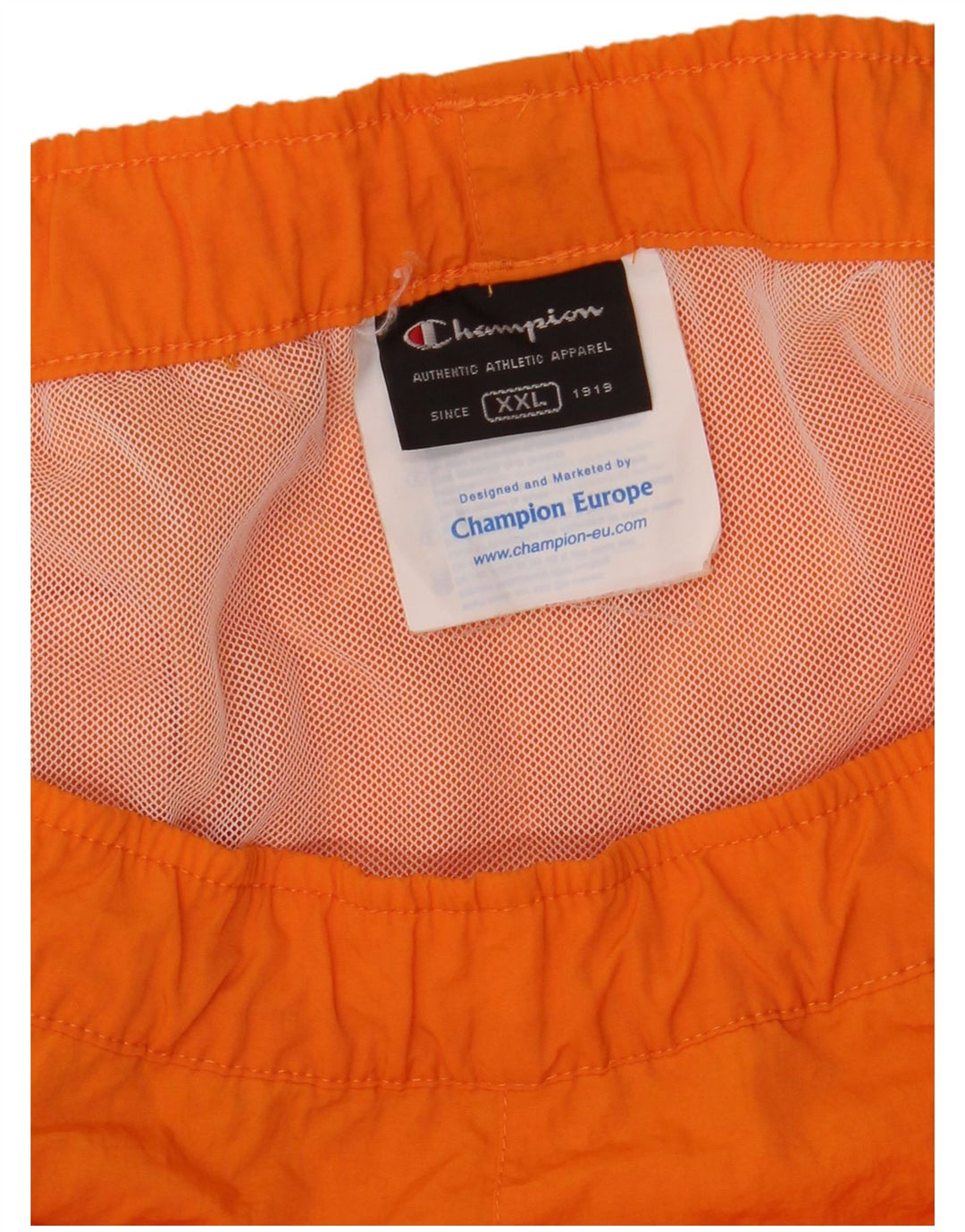 CHAMPION Herren Badeshorts 2XL Orange Polyamid