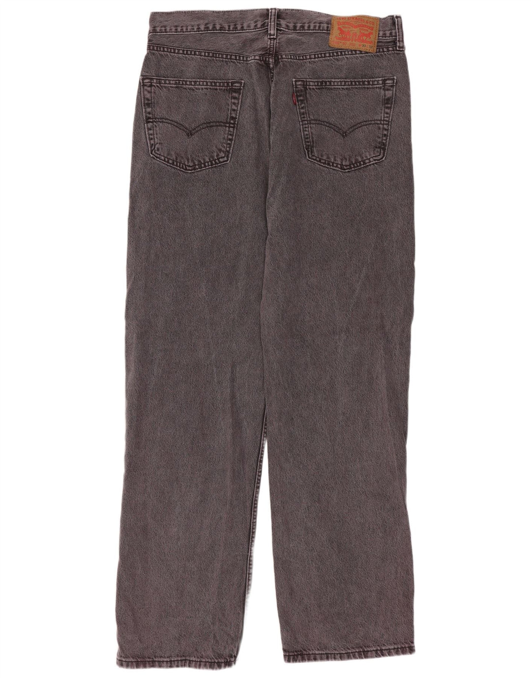 Levi's Herren 565 Straight Jeans W33 L32 Lila Baumwolle
