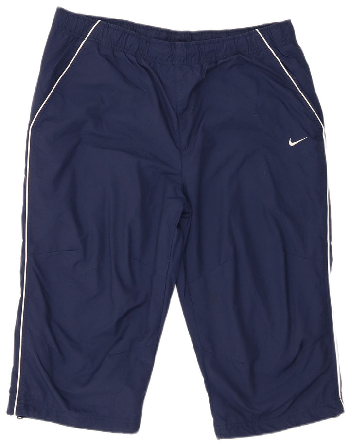 Nike Herren-Sportshorts, groß, marineblaues Nylon