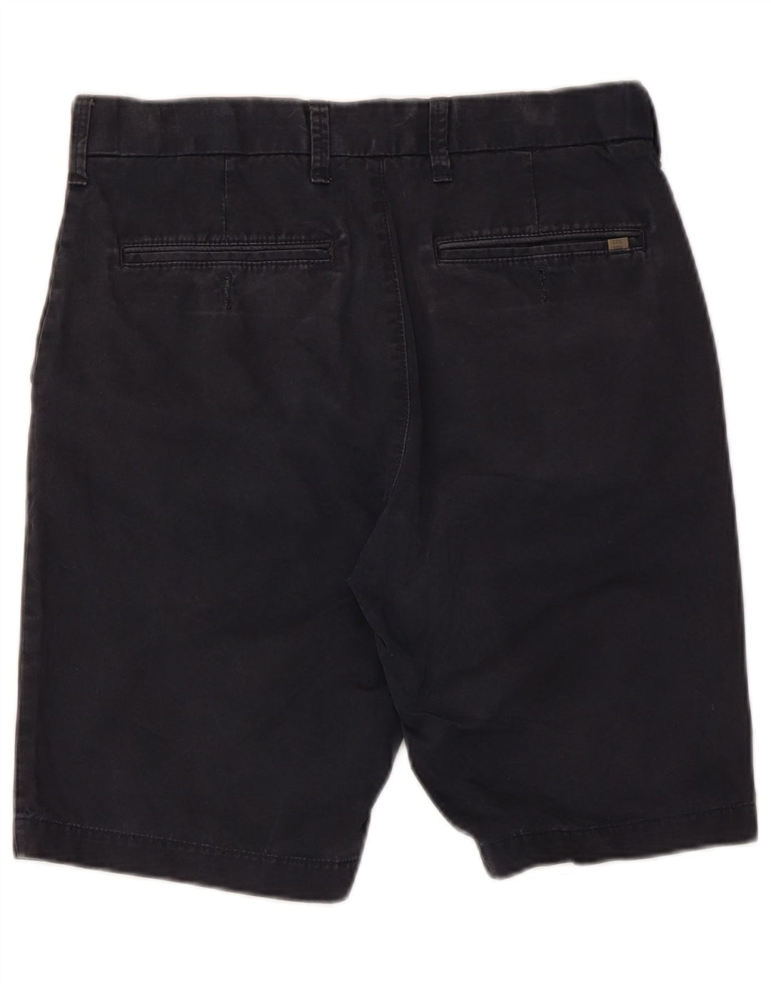 Marks & Spencer Herren-Chinoshorts W30, mittelmarineblaue Baumwolle
