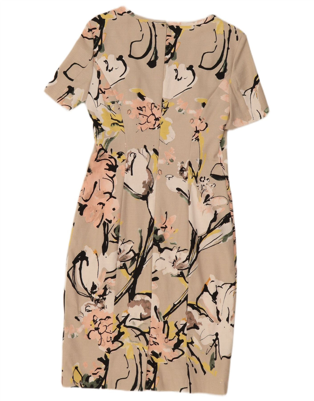 Gerry Weber Damen Etuikleid UK 12 Medium Beige Floral