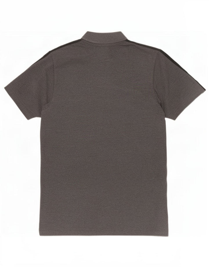 Adidas Herren Climalite Poloshirt mittelgraue Baumwolle