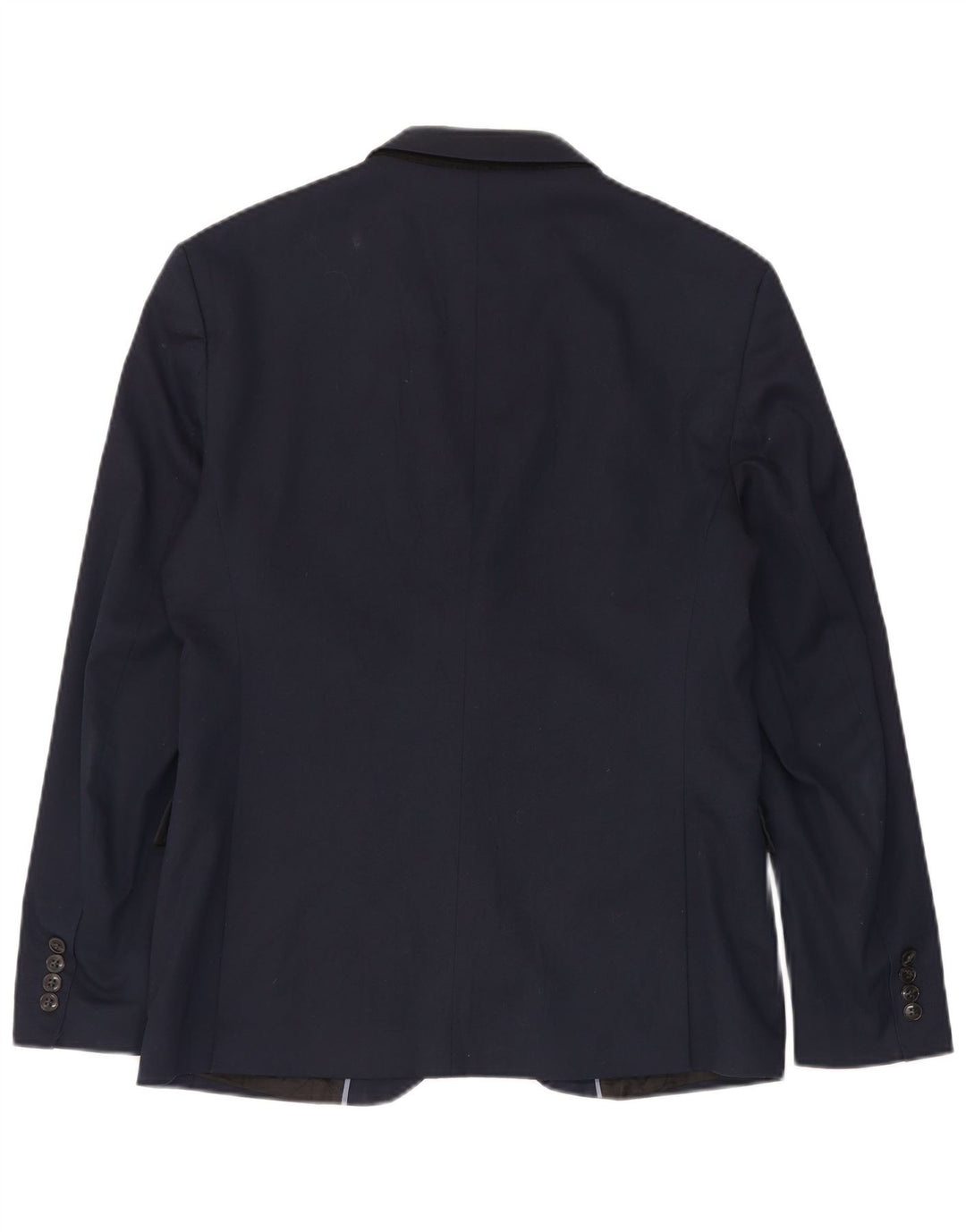 Zara Herren-Blazer mit 2 Knöpfen, EU 52, groß, Marineblau