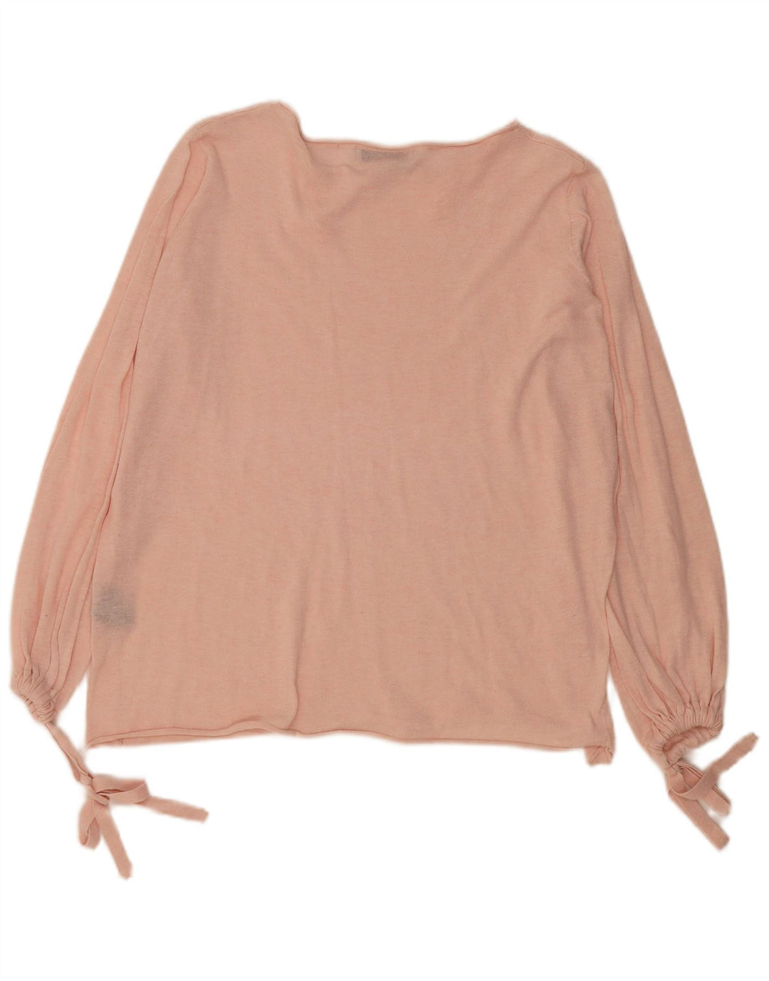Zara Damen-Blusenoberteil in Übergröße, UK 14, Mittelrosa, Polyester